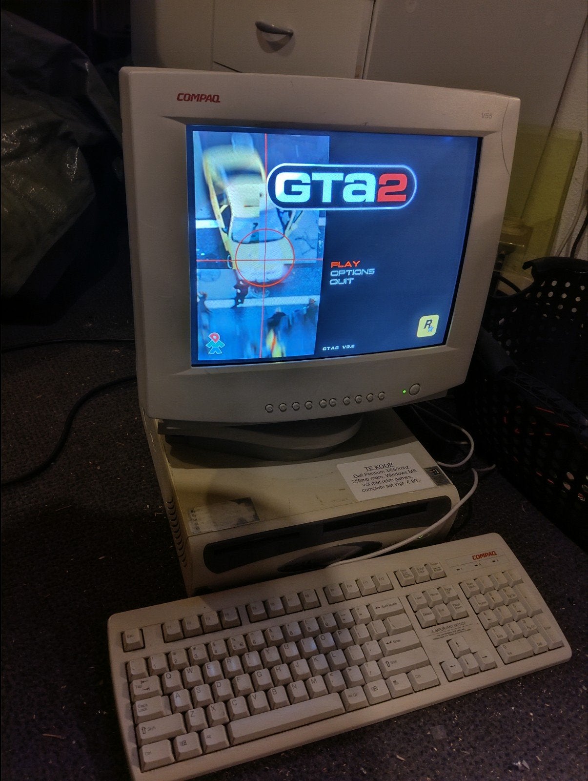 pentium 3 computer compleet, Computers en Software, Ophalen of Verzenden, DELL