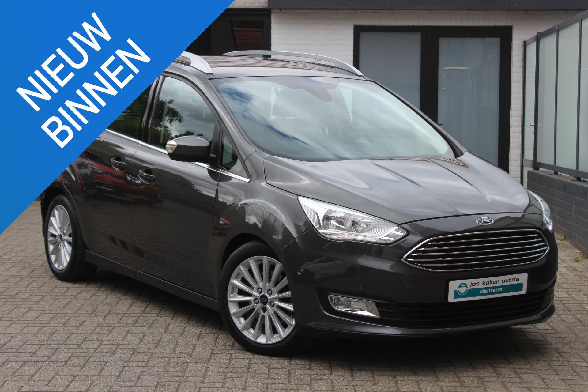 Ford Grand C-Max 1.5 Titanium Technology Pack|PDC|Camera|Tre, Auto's, Voorwielaandrijving, Euro 6, 4 cilinders, 150 pk