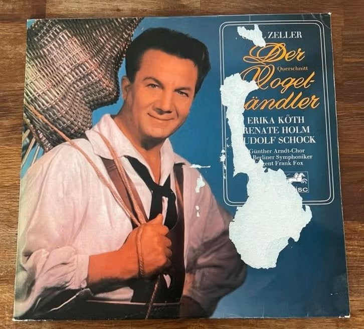 5. LP Carl Zeller Der Vogel Handle, Cd's en Dvd's, Vinyl | Klassiek, Opera of Operette, Ophalen of Verzenden, Zo goed als nieuw