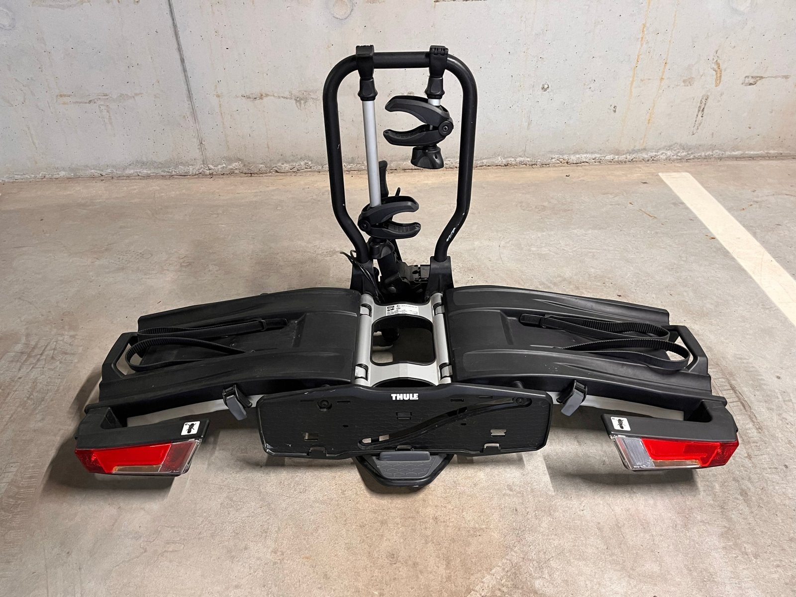 Thule EasyFold XT 933 Fietsendrager  kantel- en afsluitbaar., Auto diversen, Fietsendragers, Gebruikt, Trekhaakdrager, 2 fietsen