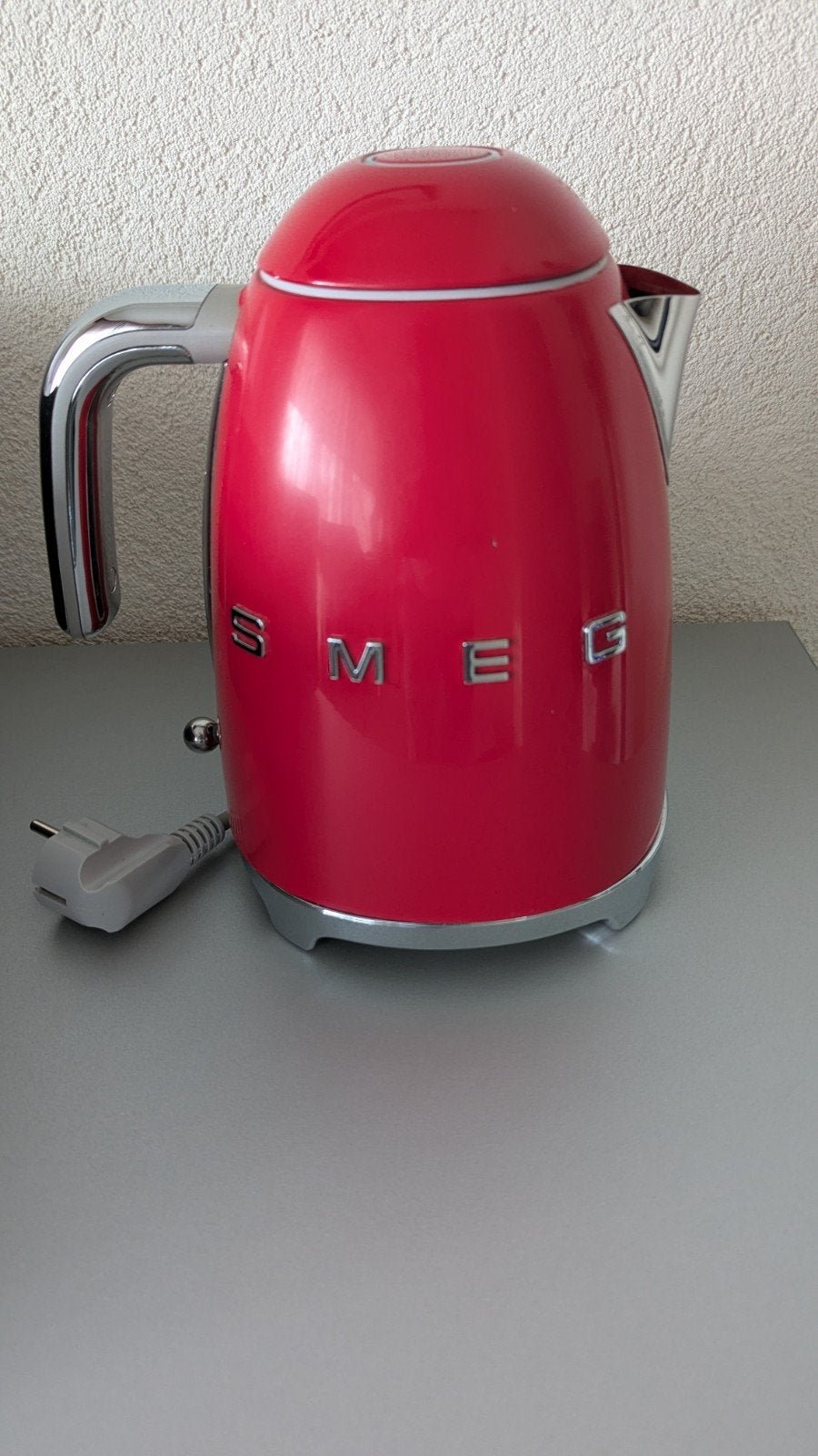 Smeg waterkoker, Witgoed en Apparatuur, Waterkokers, 1 tot 2 liter, Ophalen of Verzenden, Gebruikt