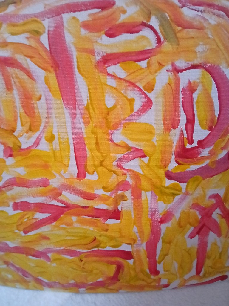 kunst, Antiek en Kunst, Kunst | Schilderijen | Klassiek, Ophalen, Acrylverf, Doek, Impressionistisch