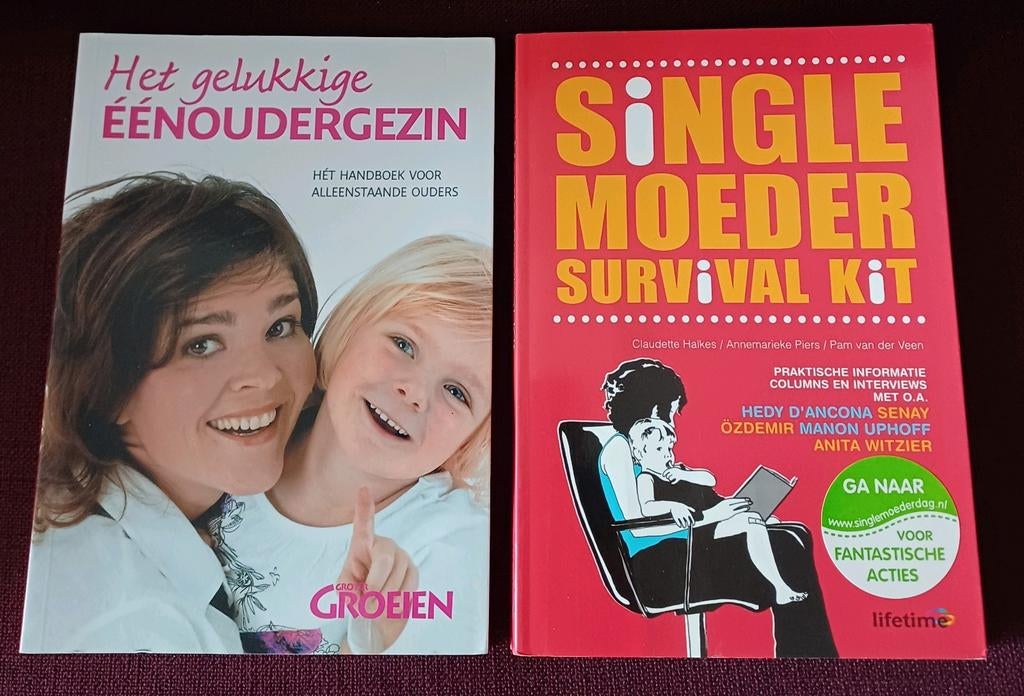 Single moeder survival kit en het gelukkige 1 ouder gezin, Ophalen, Zo goed als nieuw, Zwangerschap en Bevalling