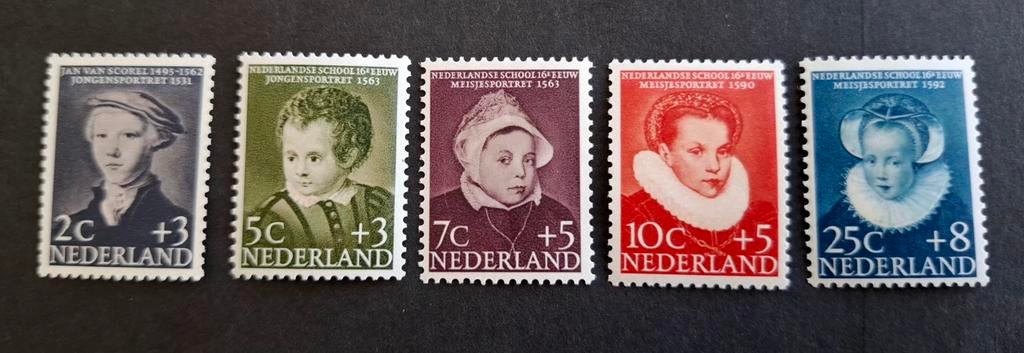 Nederland 1956 nvph 683-687 Kinderzegels, Ophalen of Verzenden, Postfris