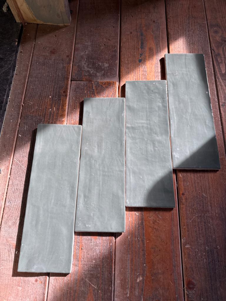 VTW Medit Army Green tegels 13,2x40 cm - 15 stuks + rest, Doe-het-zelf en Verbouw, Ophalen, Nieuw, Minder dan 20 cm, 20 tot 40 cm