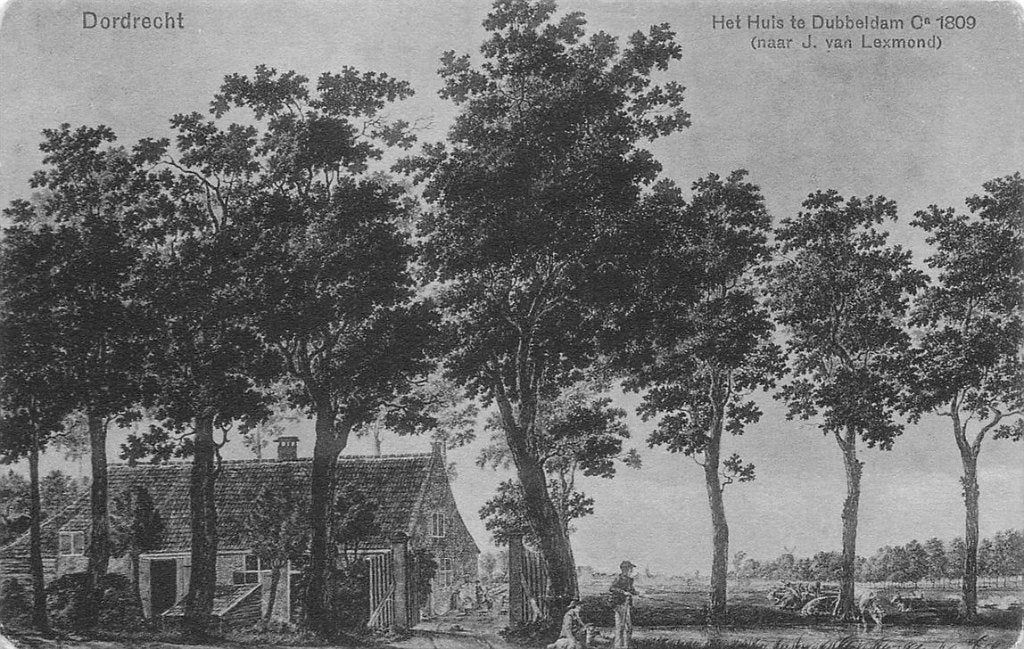 702-209-043 Dordrecht Huis Te Dubbeldam, Verzenden, Voor 1920, Zuid-Holland