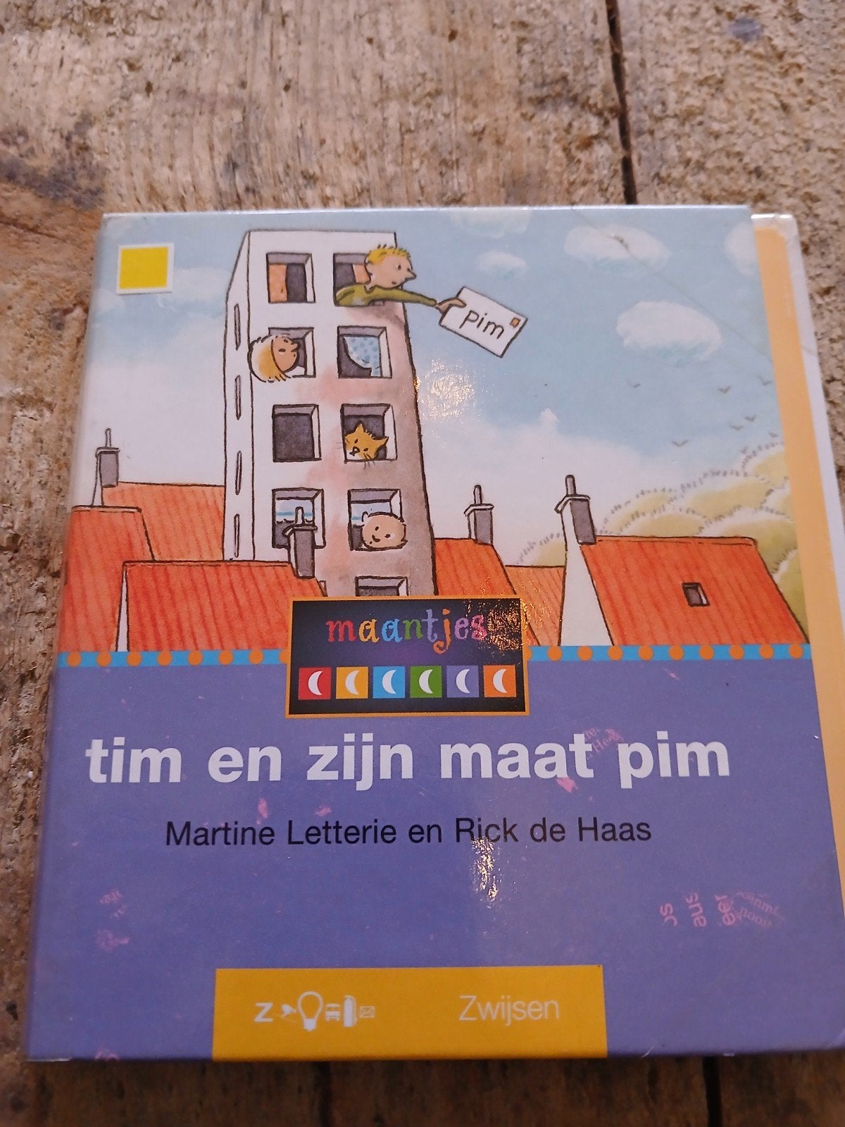 Tim en zijn maat Pim - Maantjes-serie, Ophalen of Verzenden, Zo goed als nieuw, Martine Letterie en Rick de Haas, Fictie algemeen
