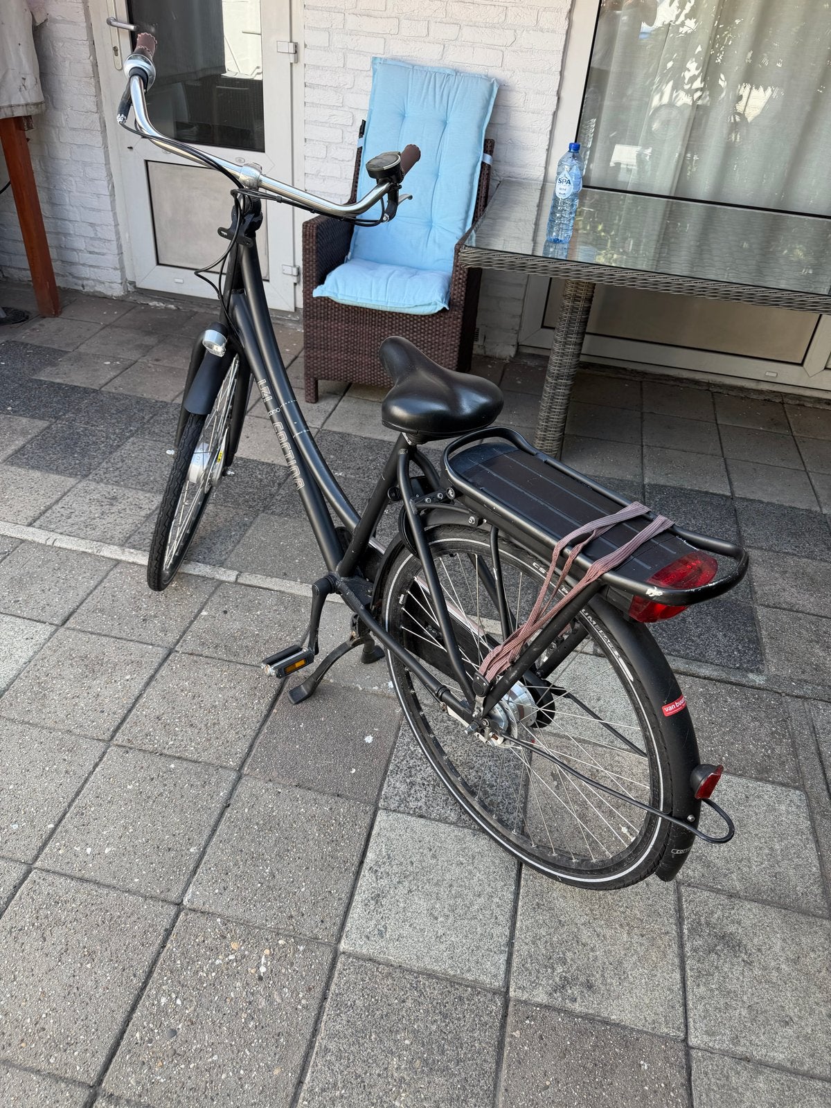 Cortina E-U4 Transport elektrische fiets - Zwart, Gebruikt, Ophalen of Verzenden, Cortina, 51 tot 55 cm