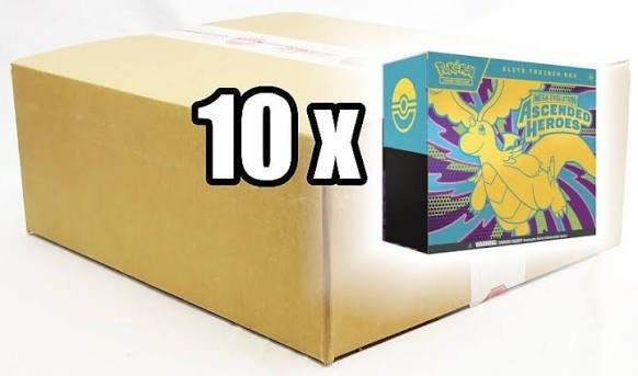 Pokemon ETB Case Ascended Heroes & Phantasmal Flames