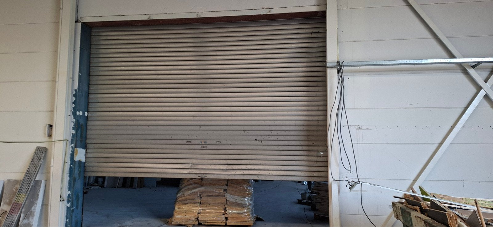 Roldeur aluminium, Ophalen, Carport