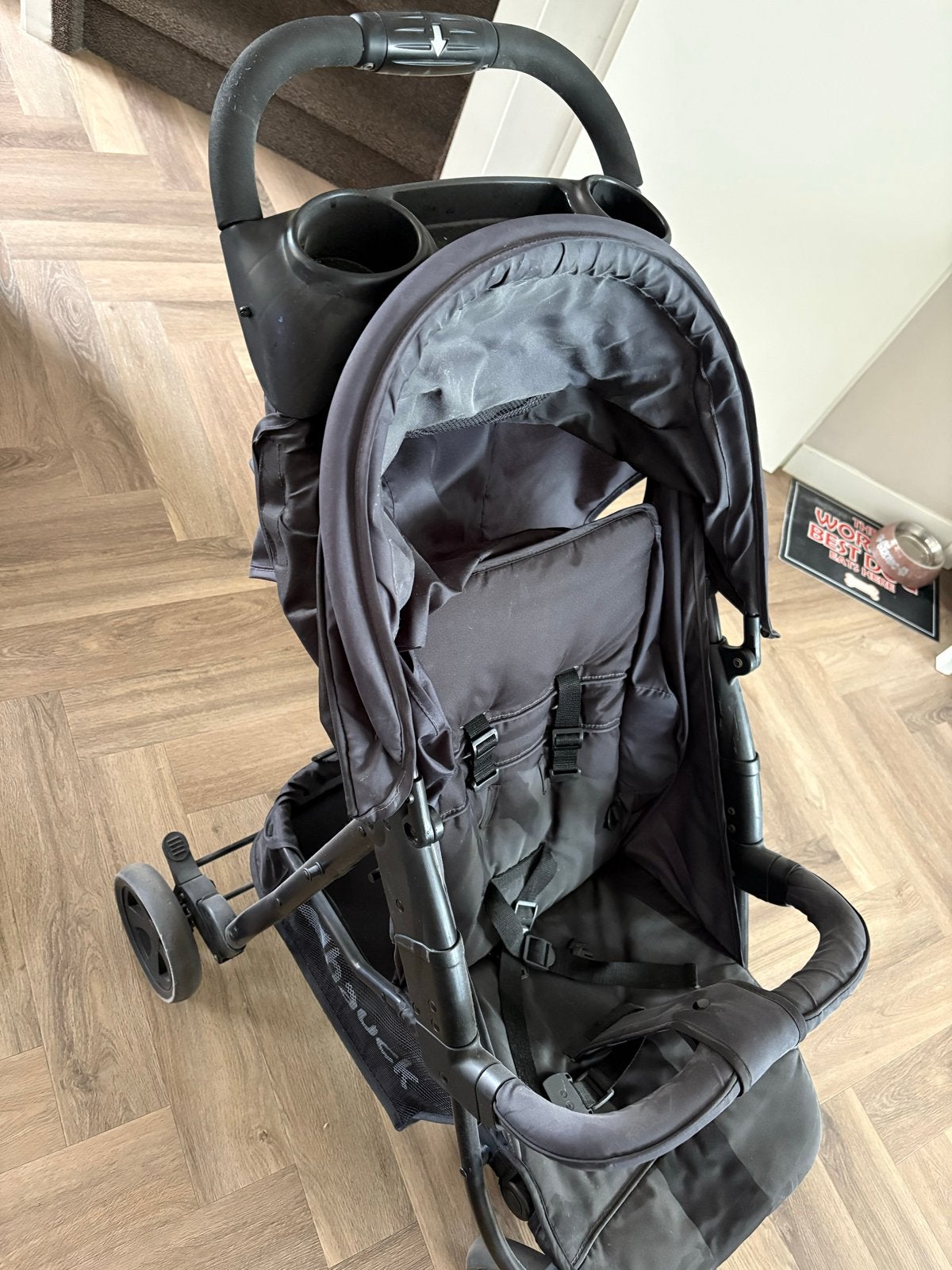 Hauck buggy - Compact en comfortabel, Ophalen, Gebruikt, Overige merken, Verstelbare rugleuning