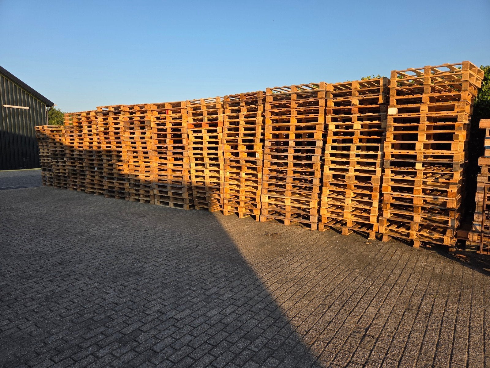 Grote partij gebruikte pallets, Ophalen of Verzenden, 50 mm of meer, Pallet, Minder dan 200 cm