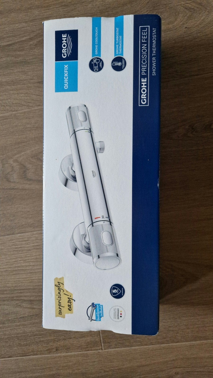 Grohe Precision Feel Douche Thermostaatkraan 15cm, Ophalen of Verzenden, Nieuw, Chroom, Douche