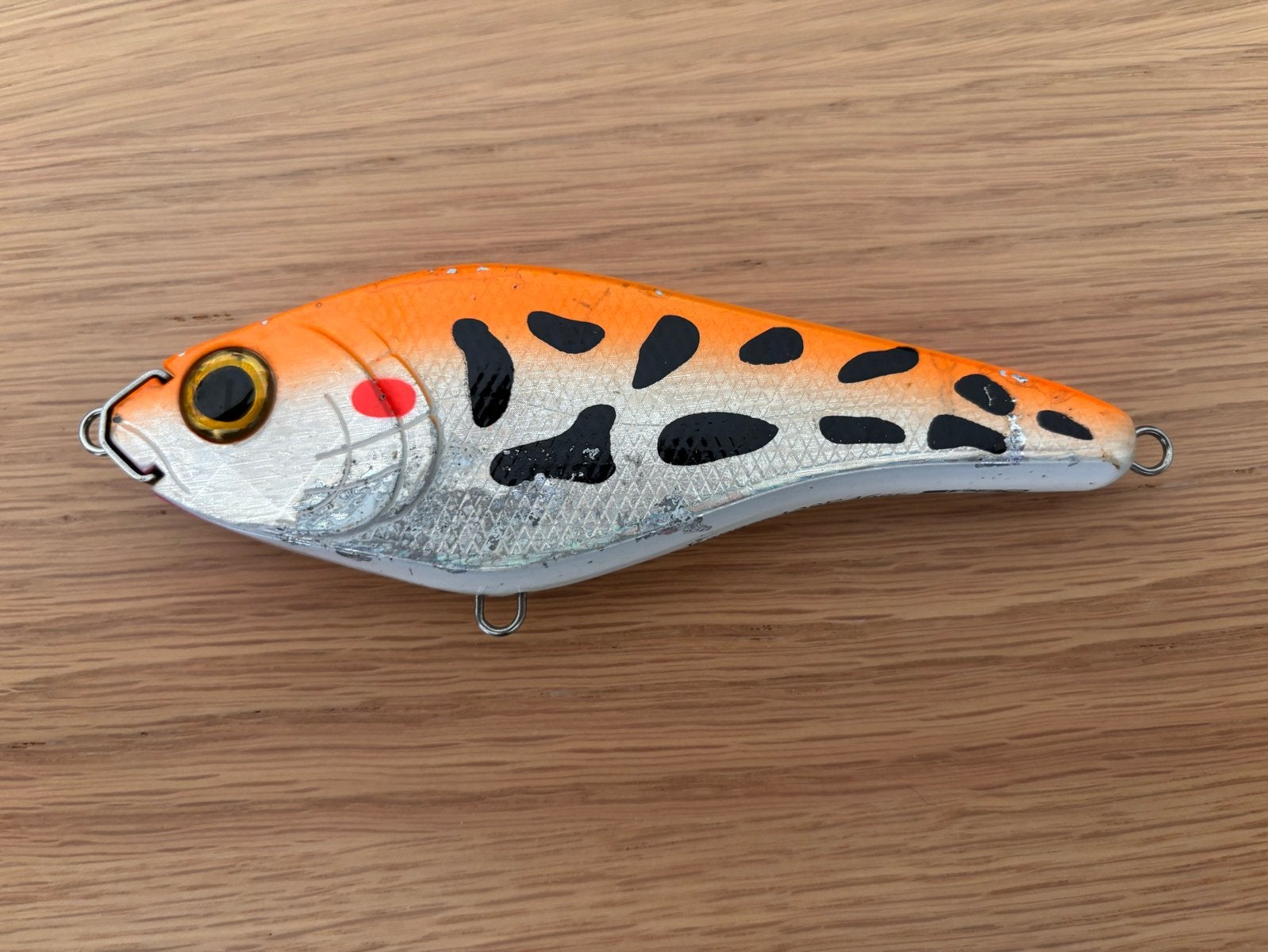 Zeldzame Spro Rapper 128F 46gr Koi - Originele 1e lichting, Watersport en Boten, Ophalen of Verzenden, Gebruikt, Kunstaas