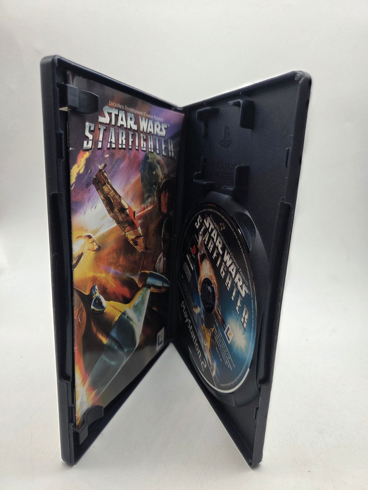 Star Wars Starfighter PlayStation 2 (PS2) Game, Gebruikt, P.O. Box 10307, San Rafael, CA 94912, 1 speler, Ophalen of Verzenden