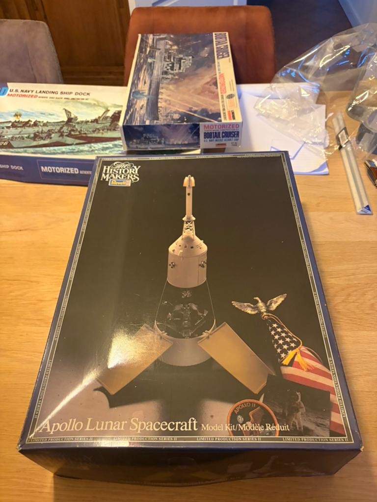 Revell history makers apollo lunar spacecraft 1/48 8644, Ophalen of Verzenden, Zo goed als nieuw, 1:32 tot 1:50