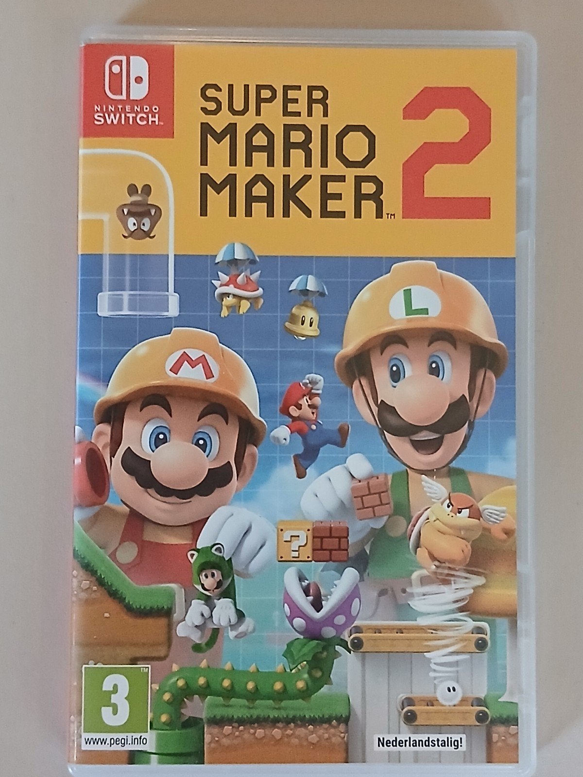 Super Mario Maker 2 Switch 1&2, Avontuur en Actie, Ophalen of Verzenden, Zo goed als nieuw, 3 spelers of meer
