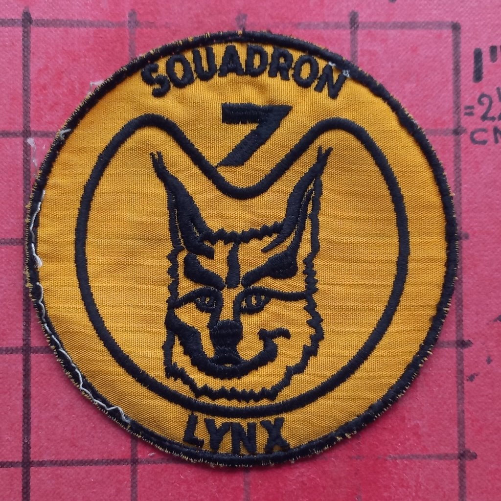 KLU MLD MARINE LUCHTVAART DIENST 7 SQN LYNX HELICOPTERS, Verzenden, Luchtmacht, Nederland, Embleem of Badge