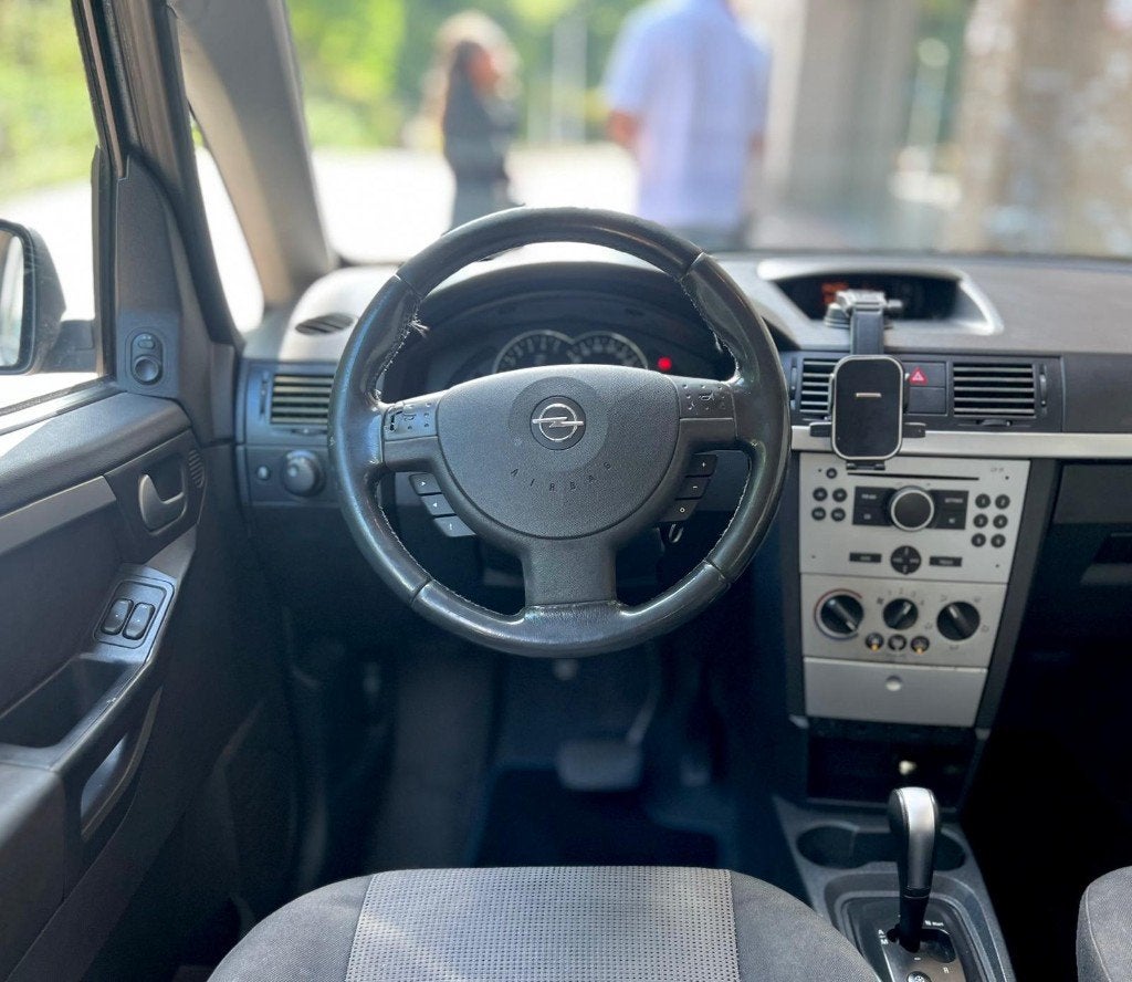 Opel Meriva 1.6 Easytronic 2005 Grijs | BT/Automaat/NWE APK, Euro 5, Stof, 4 cilinders, Blauw