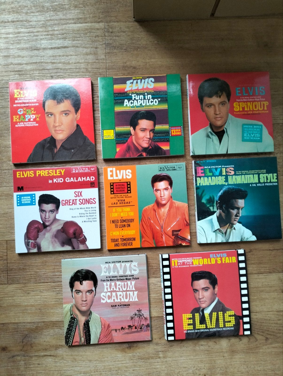 8 x FTD cd in 7" gatefold in perfecte staat, Ophalen of Verzenden, Zo goed als nieuw