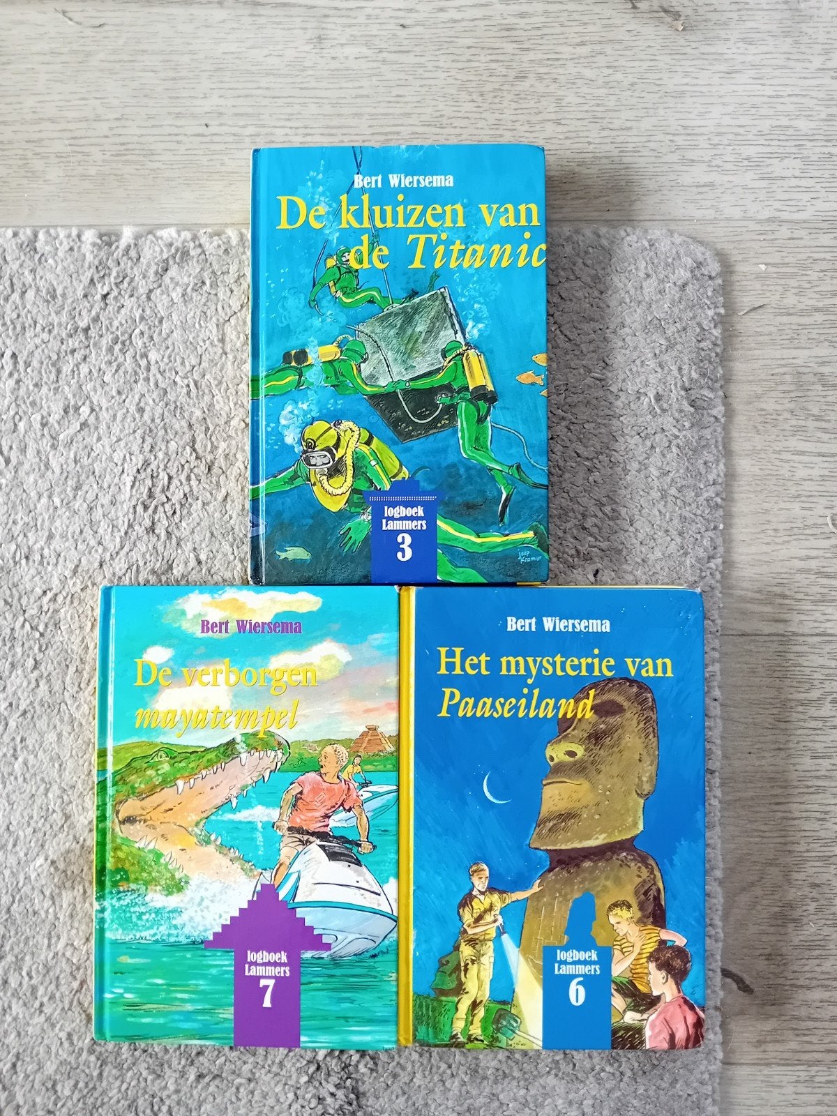 Bert wiersema. Delen logboek lammers., Ophalen of Verzenden, Gelezen