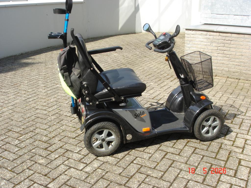 Scootmobiel Solo4 bouwjaar 2022, km stand 5245, Gebruikt, 26 t/m 35 km, 16 km/u of meer, Ophalen
