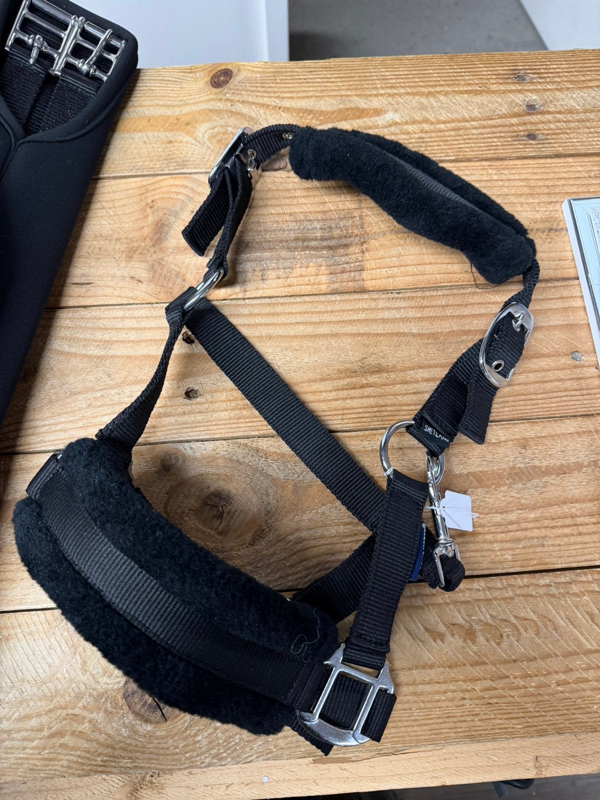 Harry’s horse halster zwart shet cob full nieuw, Dieren en Toebehoren, Shetlander, I, Nieuw, Ophalen of Verzenden