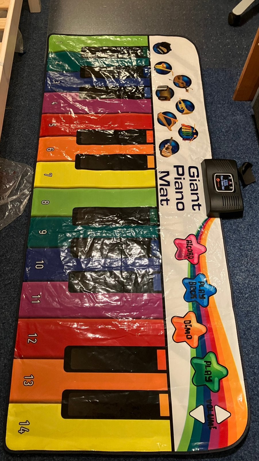Piano dans mat, Ophalen of Verzenden, Gebruikt, Ontdekken, Met geluid