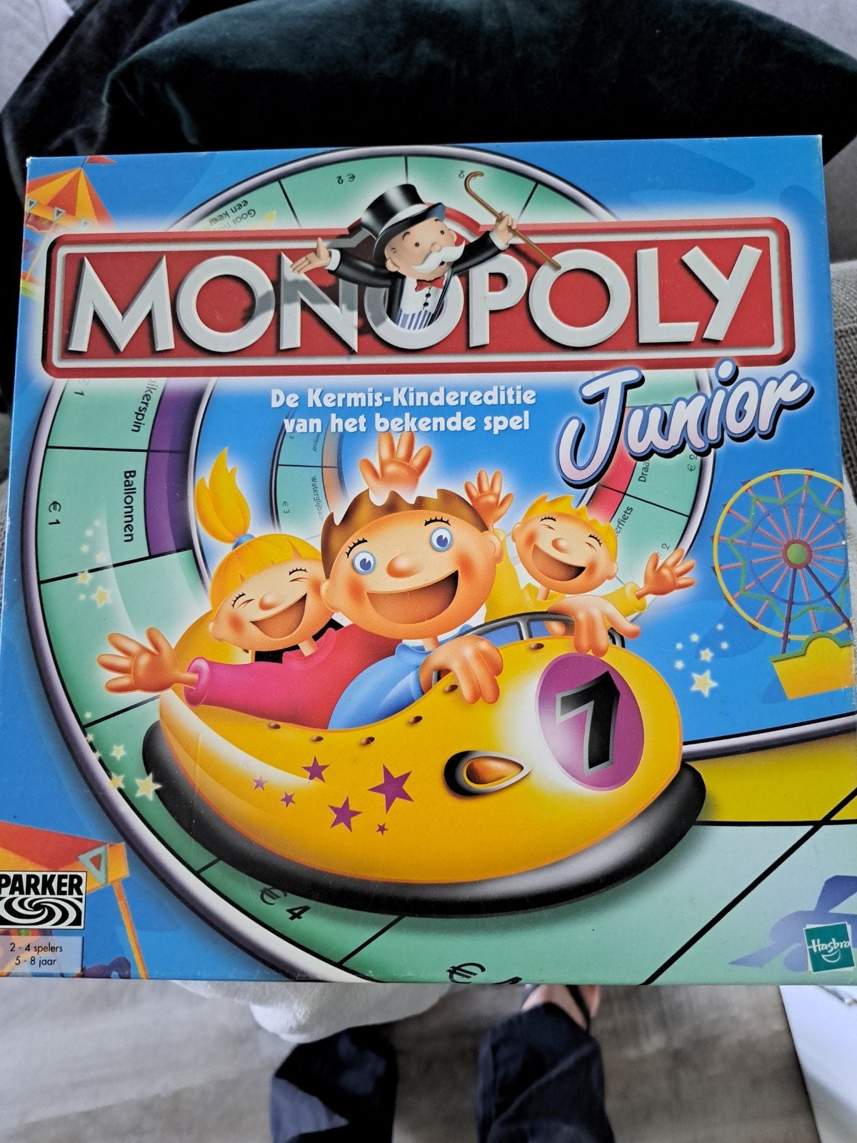 Monopoly Junior - De Kermis-Kindereditie, Drie of vier spelers, Ophalen, Nieuw