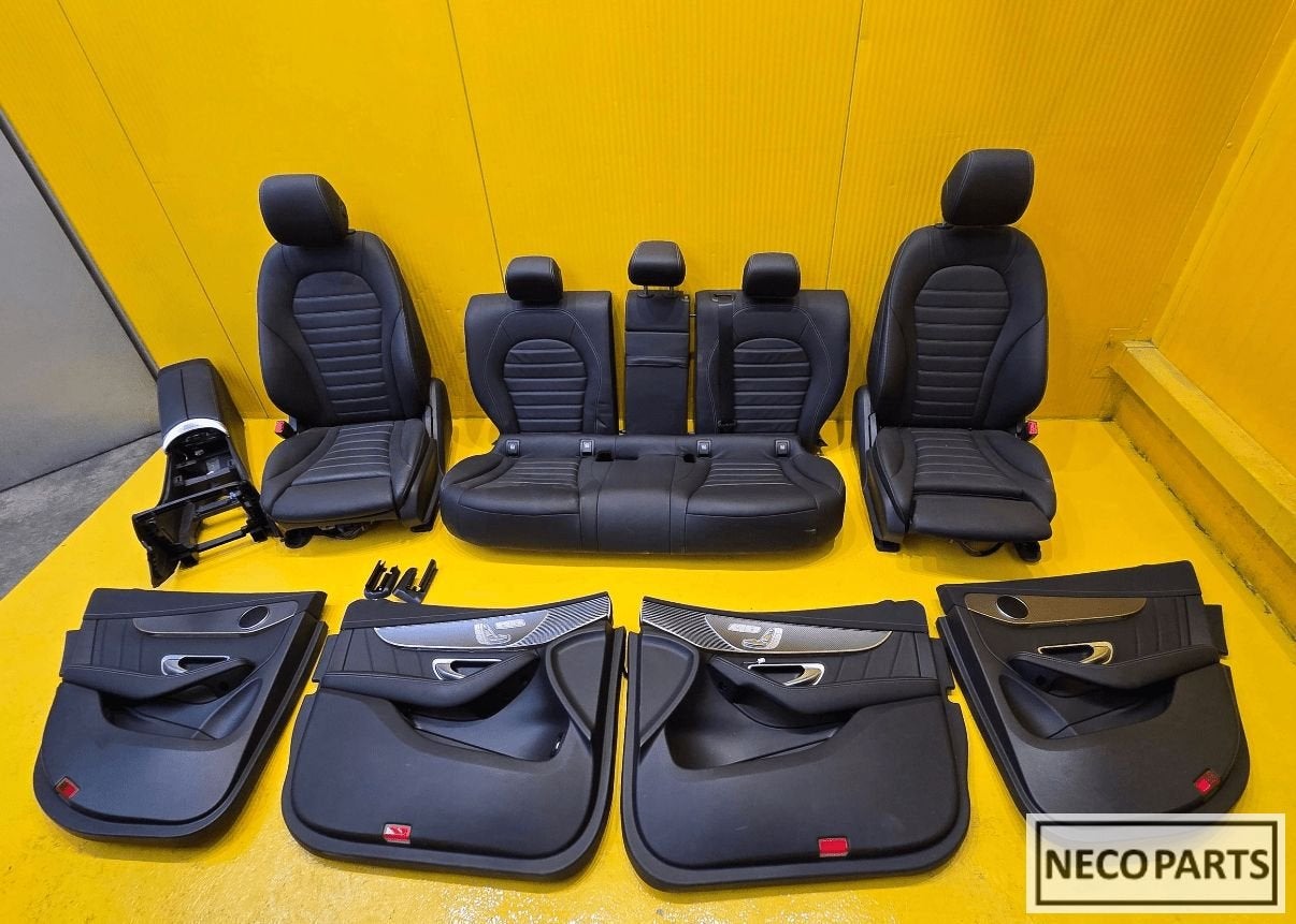 MERCEDES-BENZ EQC W293 N293 INTERIEUR SET STOELEN VERWARMD L, Gebruikt, -, Ophalen of Verzenden, -