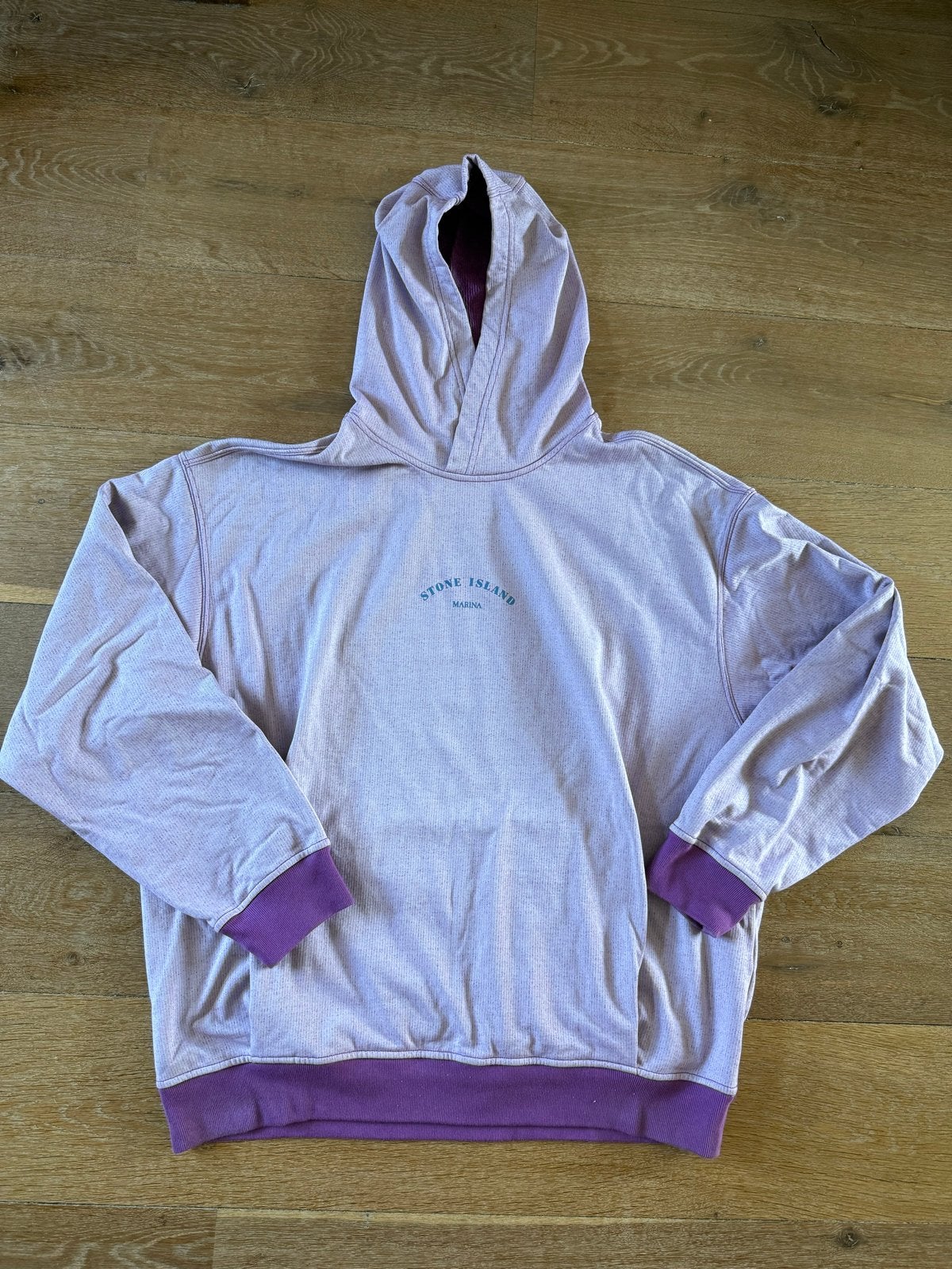 Stone Island Marina Hoodie Paars/Lila maat XL, Ophalen of Verzenden, Zo goed als nieuw