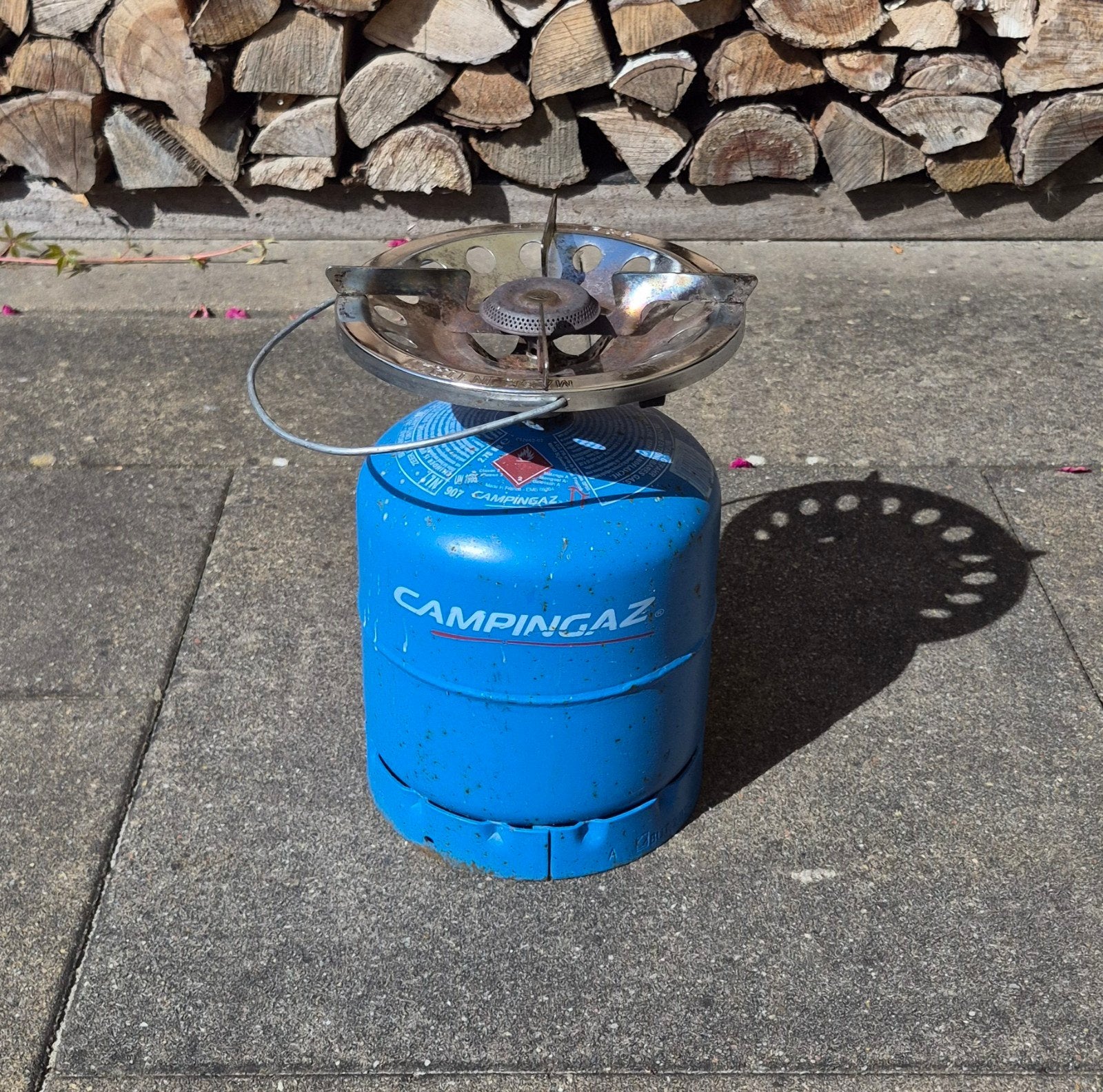 Campingaz gasfles met brander - Ideaal voor kamperen, Ophalen of Verzenden