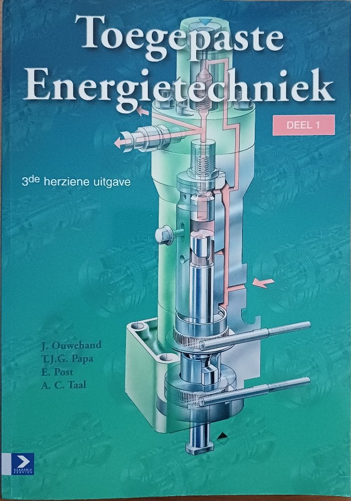 2+1 GRATIS! Toegepaste Energietechniek - J. Ouwehand, Zo goed als nieuw, Beta, J. Ouwehand, HBO