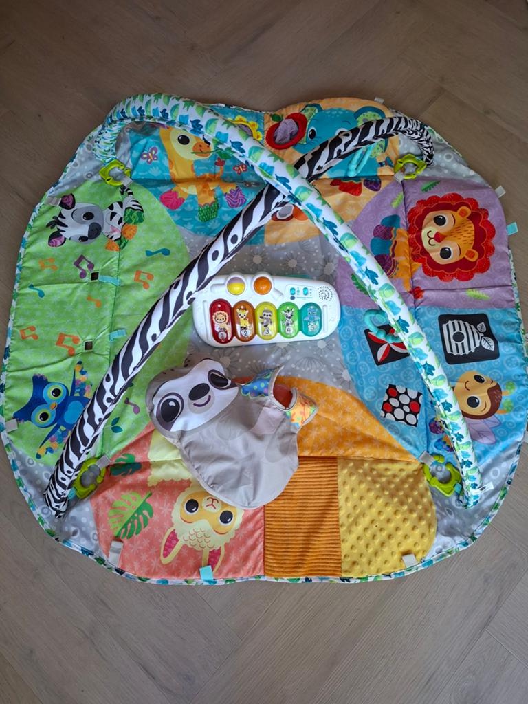 VTech Interactief Speelkleed met Geluid en Ballen, Ophalen of Verzenden, Zo goed als nieuw, Speelkleed, Met licht