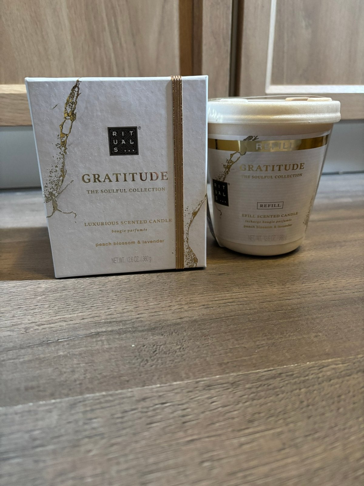 Rituals Gratitude, Kaars + Refill, NIEUW!, Overige materialen, Nieuw, Ophalen of Verzenden, Kaars