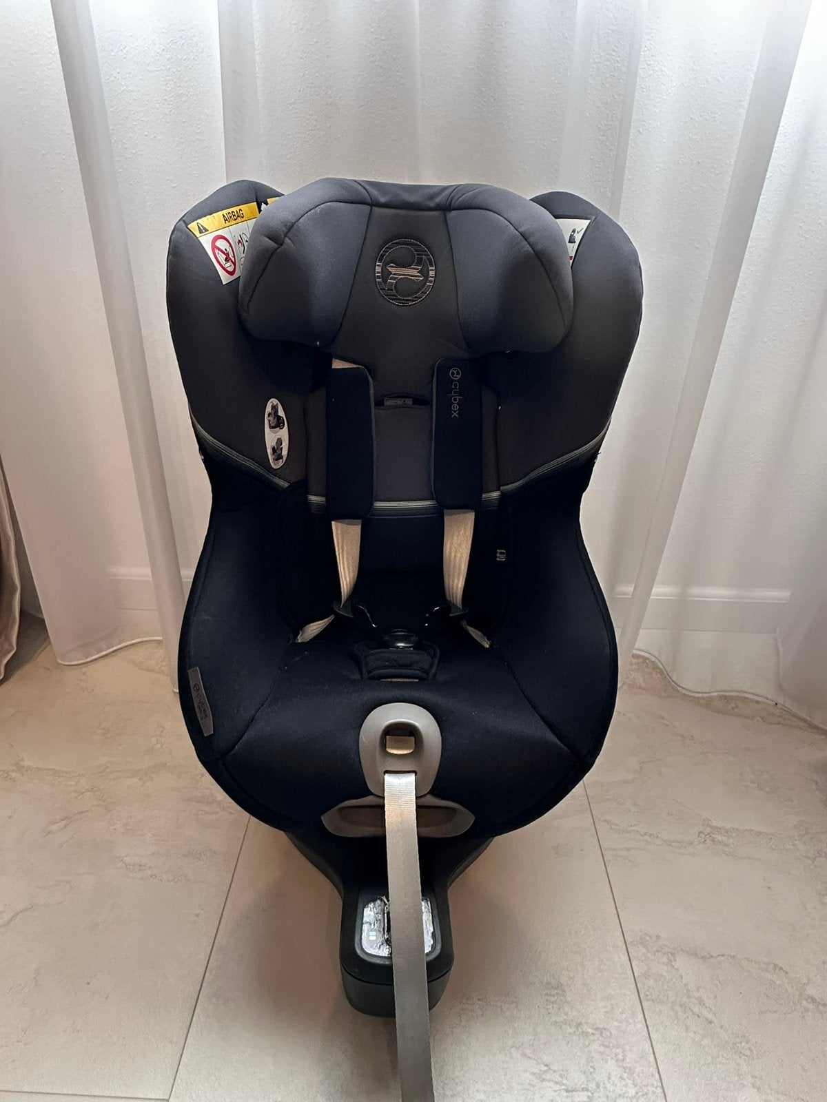 CYBEX autostoel zwart  5-puntsgordel goede staat, 15 t/m 36 kg, Zo goed als nieuw, Isofix, Ophalen