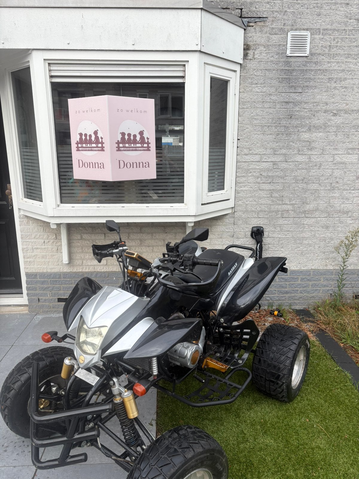Quad kenteken Bashan, Fietsen en Brommers, Minibikes, Midibikes en Pitbikes, Ophalen, Zo goed als nieuw, Overige typen