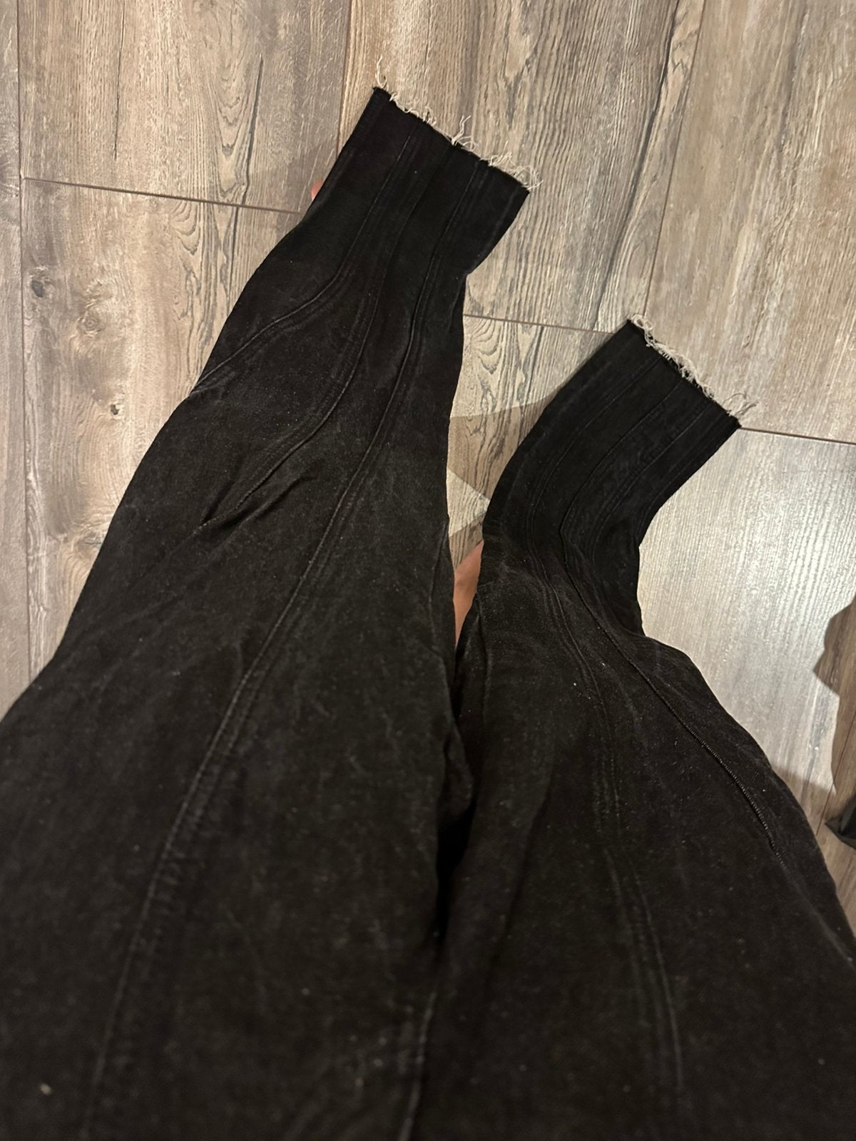 Spijkerbroek Zara jeans straight dames broek recht 34 XS, Ophalen of Verzenden, Nieuw, Zwart, W27 (confectie 34) of kleiner