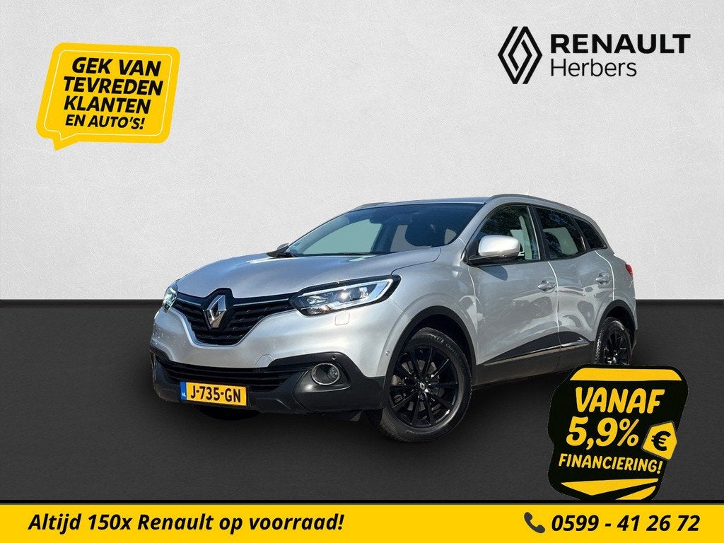 Renault Kadjar 1.2 TCe Limited EDC AUTOMAAT / CRUISE CONTROL, Kadjar, Gebruikt, 4 cilinders, Parkeersensor