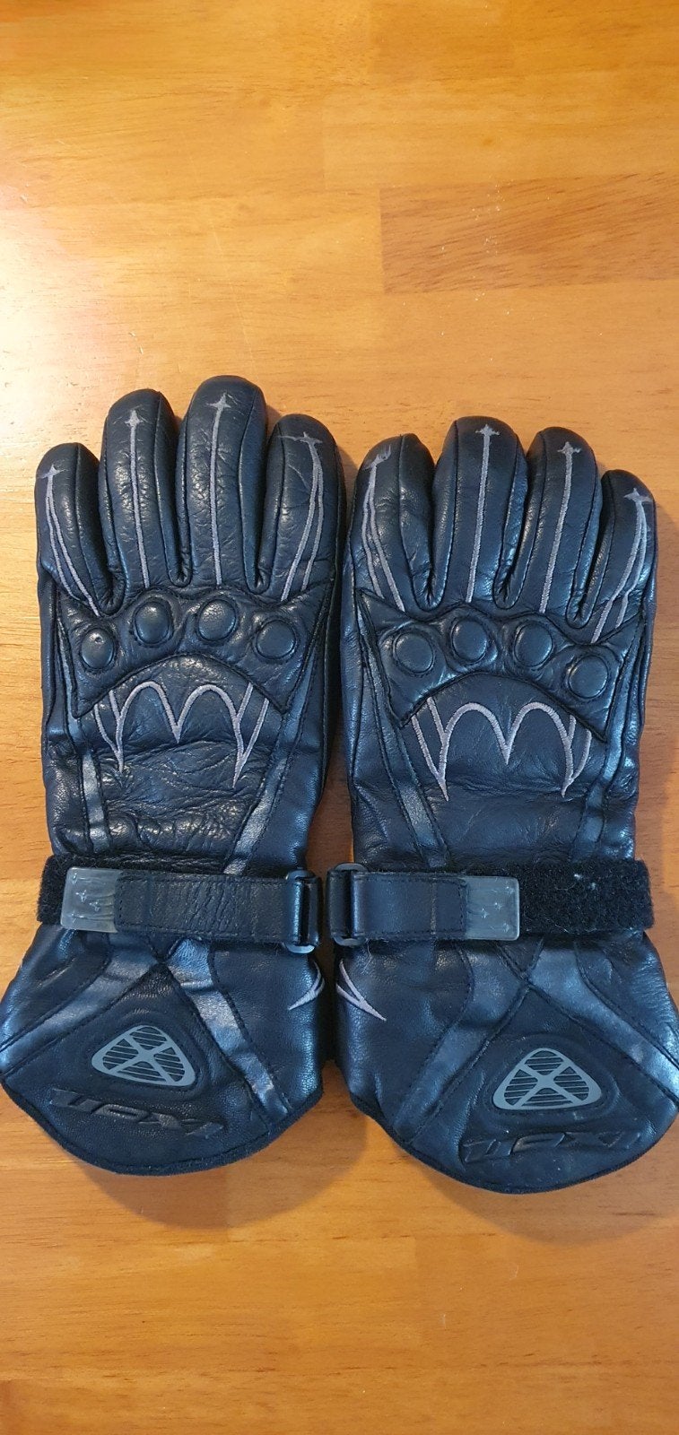 Zwarte leren IXON zomer motorhandschoenen - Maat S, Onbekend, Dames, Ophalen of Verzenden, Handschoenen