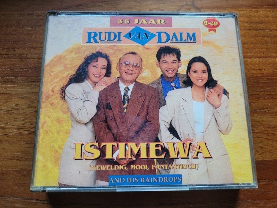 Rudi van Dalm & His Raindrops - Istimewa (Dubbel CD), Ophalen of Verzenden, Gebruikt, Verzamelalbum, Inclusief doosje