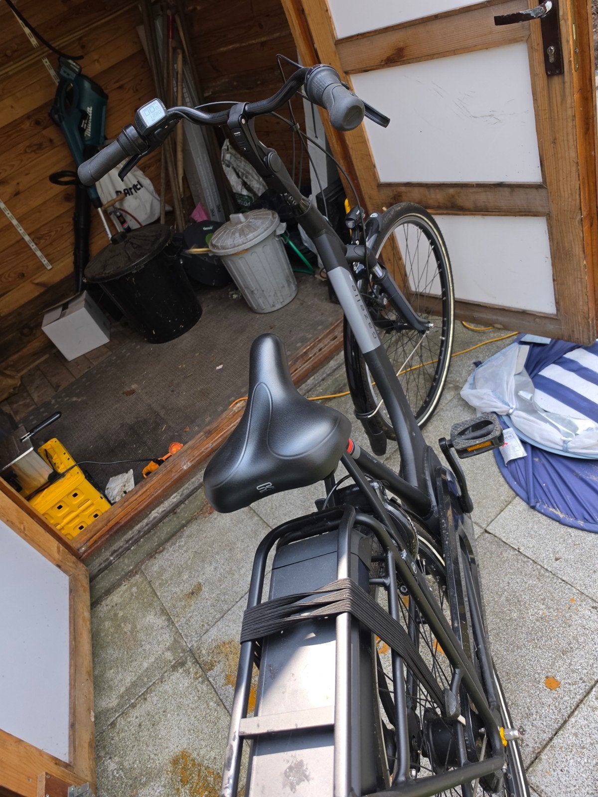Zo goed als nieuwe elektrische fiets - weinig gebruikt, Fietsen en Brommers, Elektrische fietsen, Nieuw, Ophalen of Verzenden