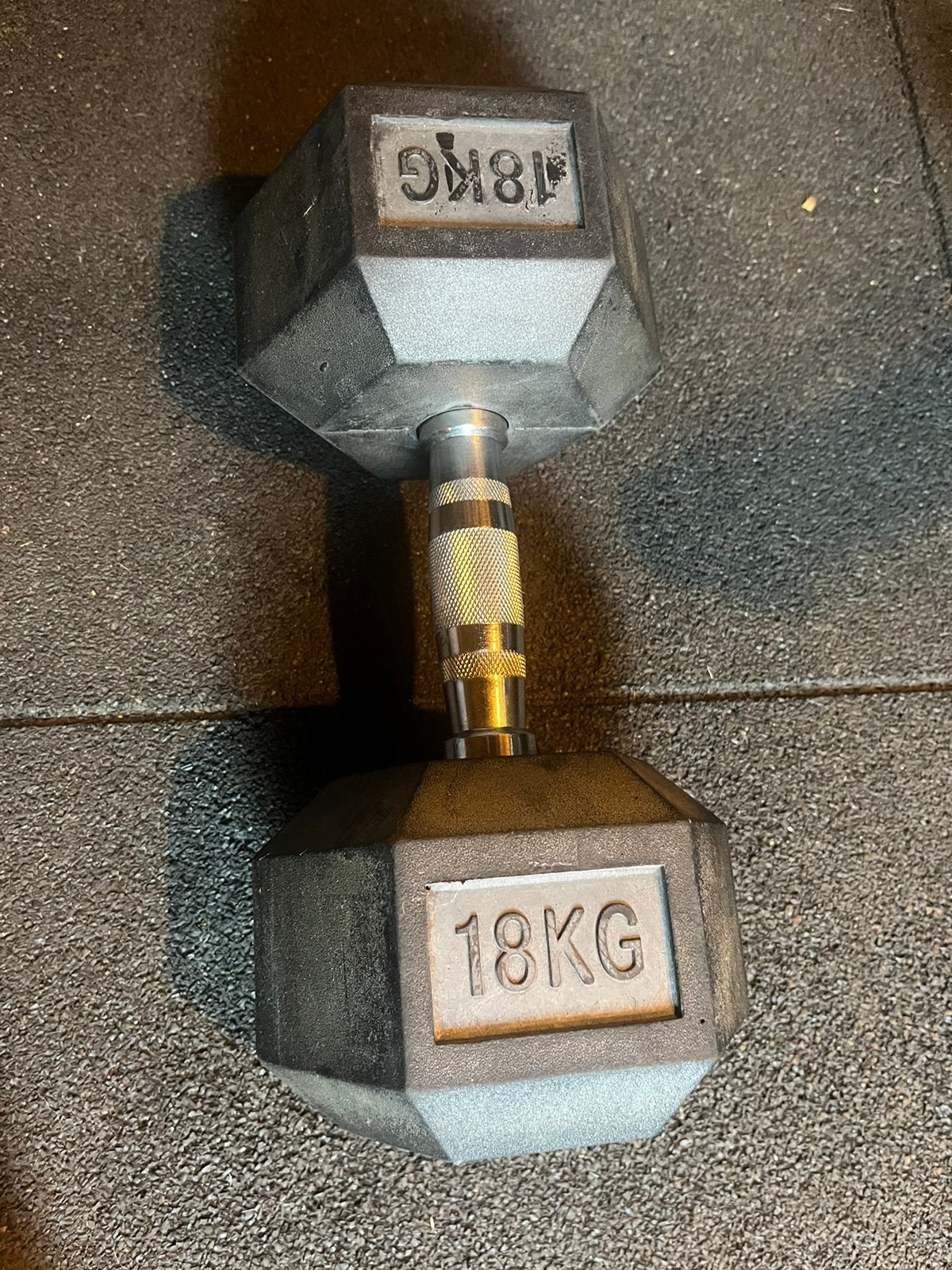 Dumbells 18,16,12,10,8,6,4., Ophalen, Zo goed als nieuw, Crosstrainer
