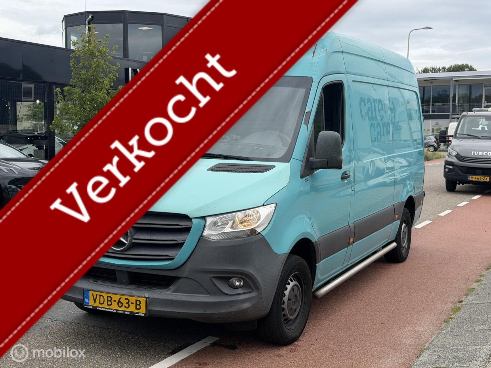 Mercedes Sprinter bestel 316 2.2 CDI L2H2 * MOTOR DEFECT *, Automaat, Gebruikt, Euro 6, 4 cilinders