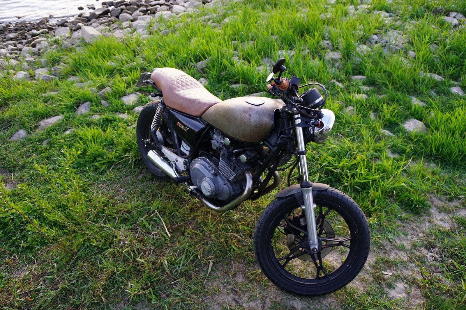 suzuki gs450l cafe racer, Motoren, Onderdelen | Suzuki, Ophalen, Gebruikt