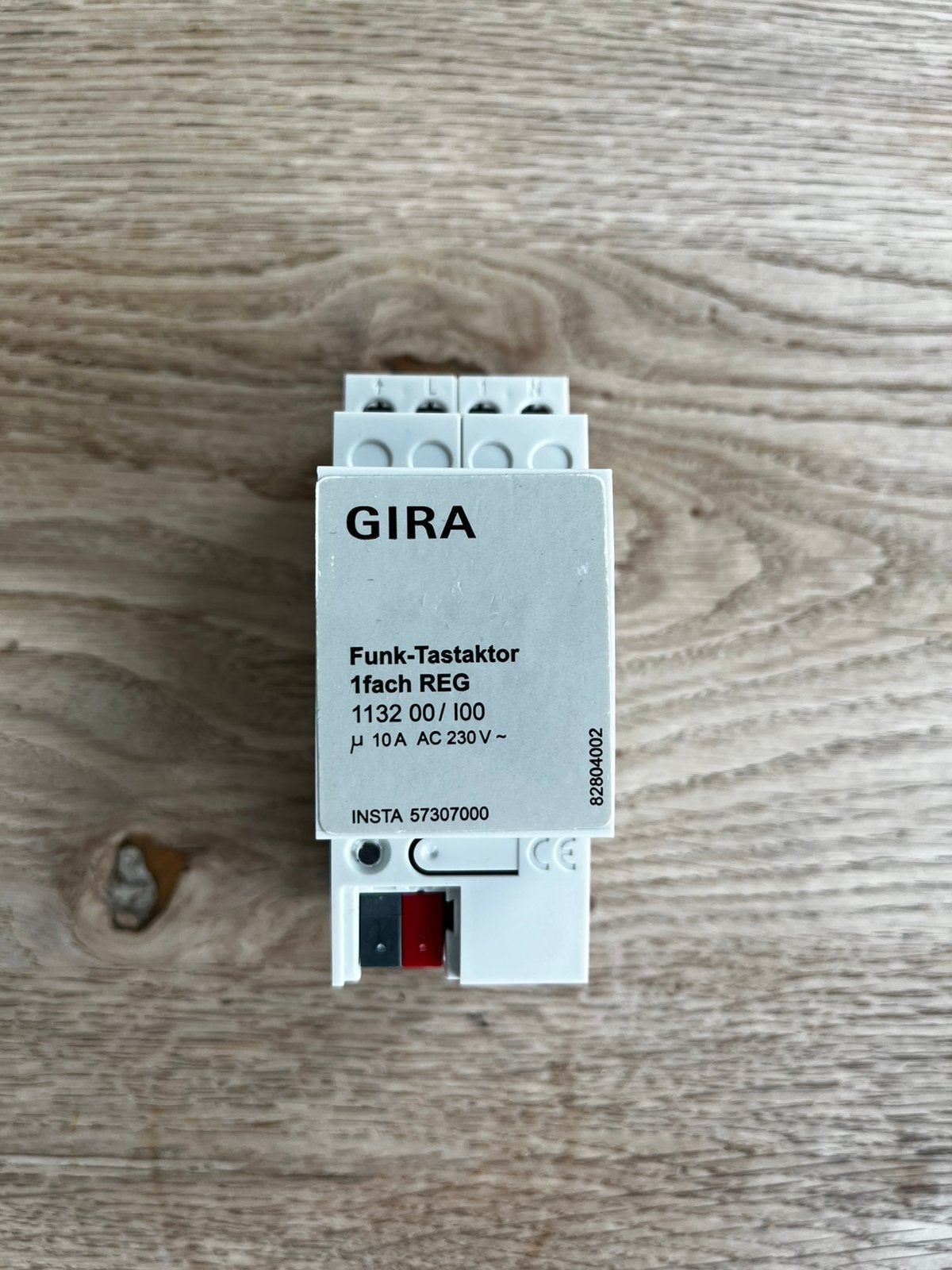 Gira Funk-Tastaktor 1-voudig REG 1132 00/100, Ophalen of Verzenden, Gebruikt, Schakelaar