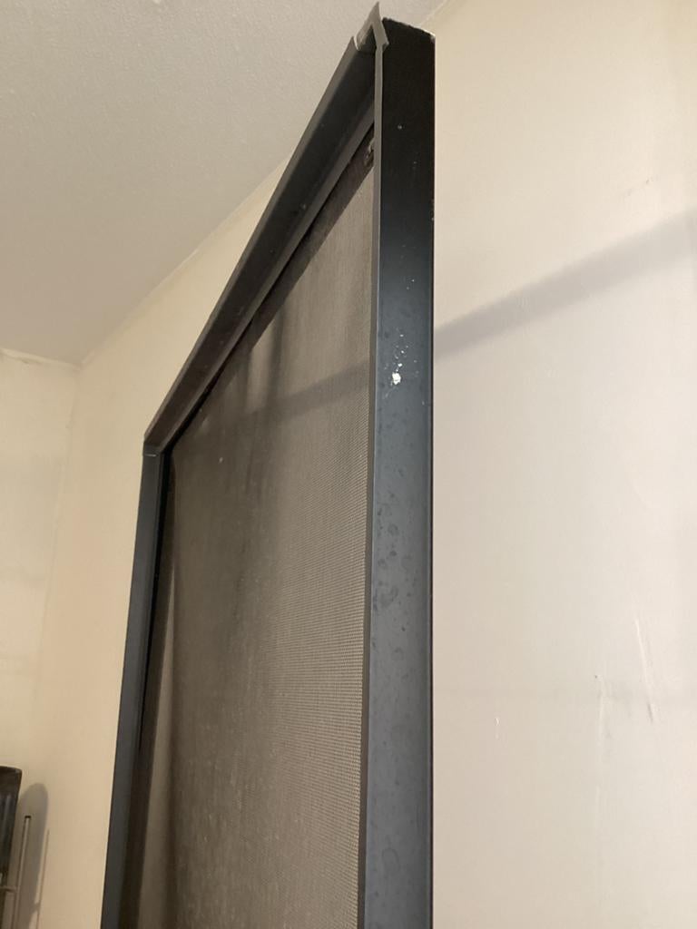Aluminium Hordeur, Ophalen of Verzenden, Zo goed als nieuw, Hordeur, 200 tot 215 cm