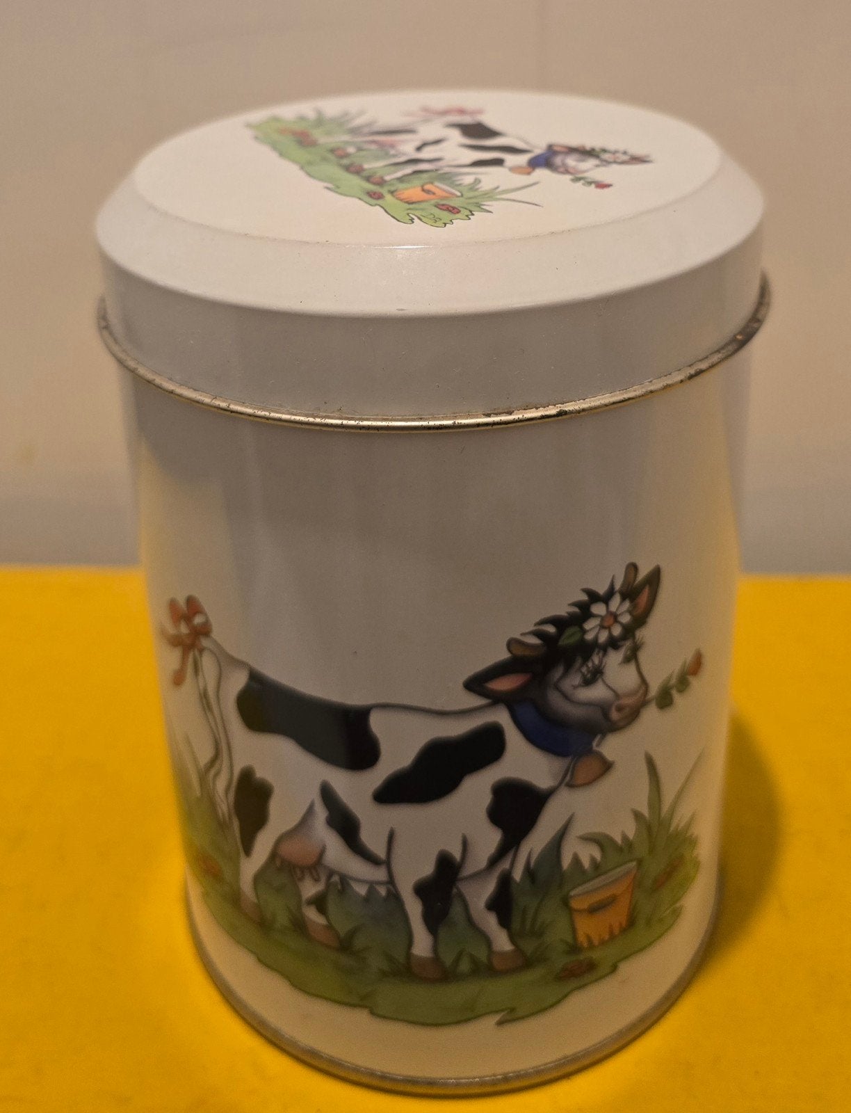 Nieuw blik met koeienmotief, Ophalen of Verzenden, Nieuw, Overige