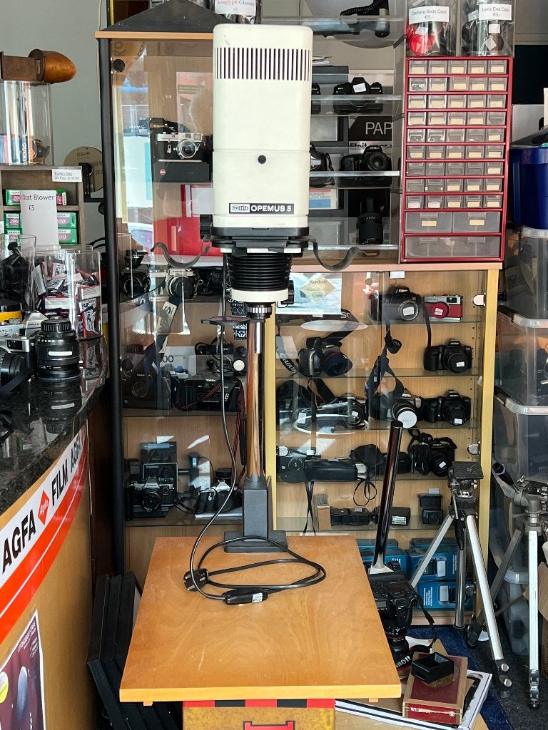 Meopta Opemus 5 Filmvergroter met Lens - GRATIS!, Ophalen, Gebruikt