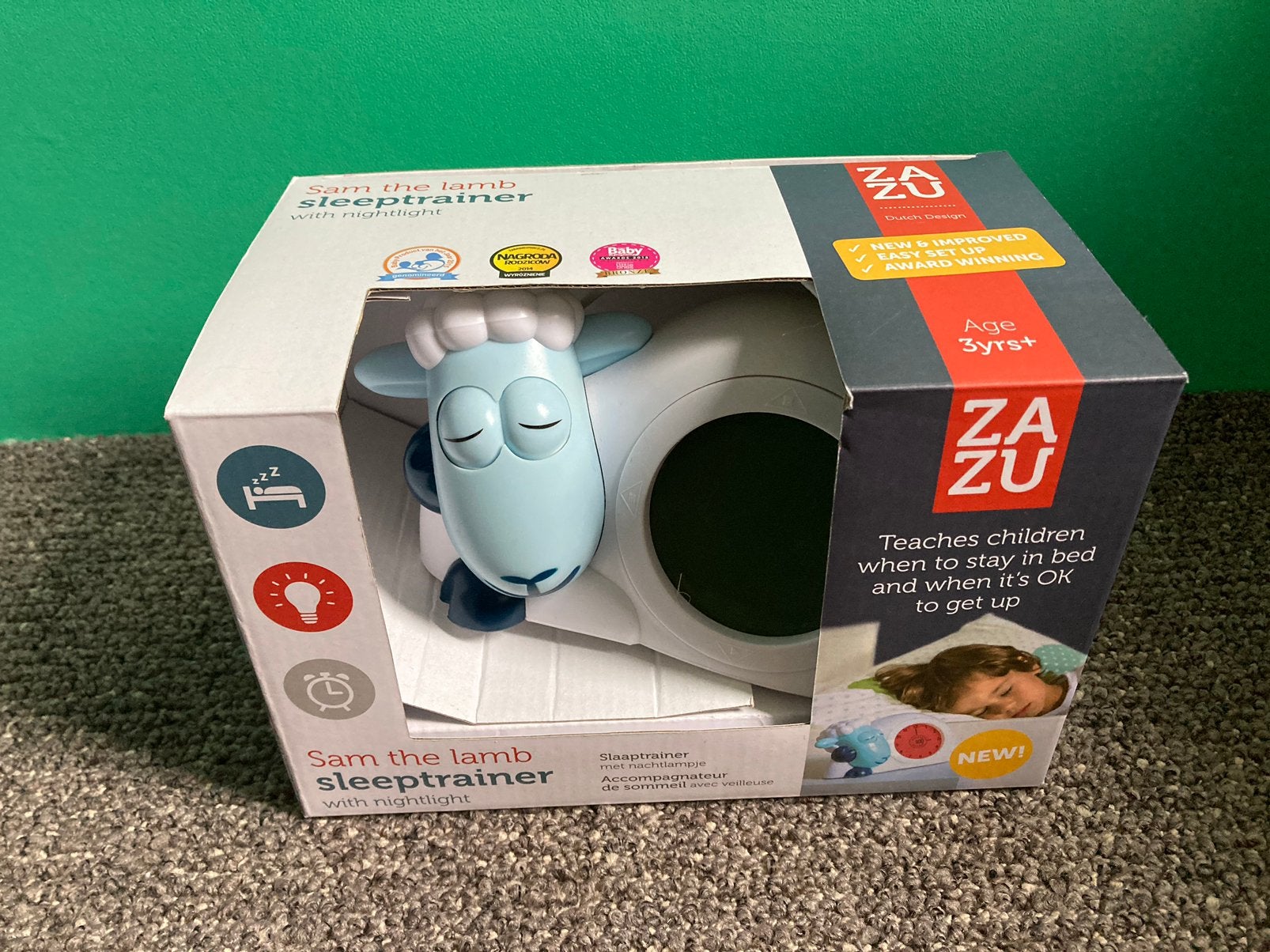 Zazu, Sam the lamb sleeptrainer, Ophalen, Gebruikt